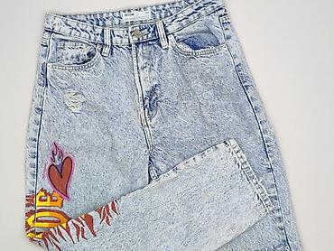 jeans drip: Bershka, Jeansy damskie, rozmiar S — 1