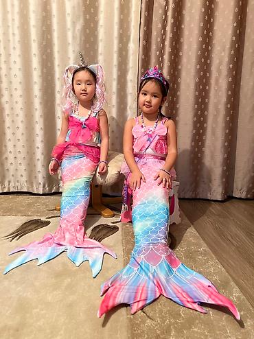 Карнавальные костюмы: 🧜♀️Хвост русалки 🧜♀️ размеры ✨3-4 года -110 рост ✨ ✨5-6 лет - 120 at lalafo.kg — 8 Карнавальные костюмы: 🧜♀️Хвост русалки 🧜♀️ размеры ✨3-4 года -110 рост ✨ ✨5-6 лет - 120 — 8