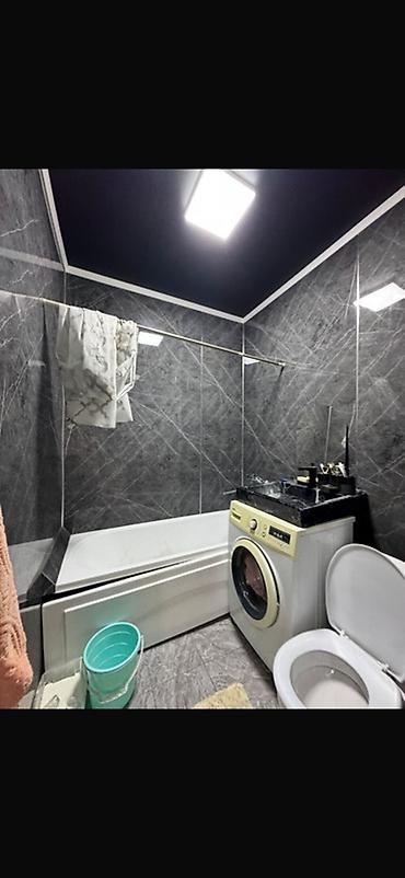 105 серия 3 комнатная: 1 комната, 33 м², Аламединский рынок / базар 105 серия, 9 этаж, Дизайнерский ремонт — 4