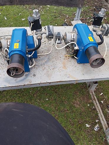 Kombilər: Qaz brülörü dəsti – 2 ədəd Təsvir: - Qazla işləyən brülör qurğuları — 1