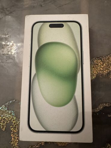 Apple iPhone: IPhone 15, 128 GB, Alpine Green, Zəmanət, Barmaq izi, Simsiz şarj