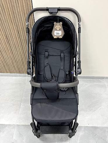 900: Детская прогулочная коляска Ining Baby 103 PRO (Black) — стильная — 3