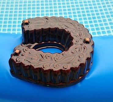 Ostali kućni aparati: Stara keramička forma modla za kolače. Extra rare! Stara keramička — 5