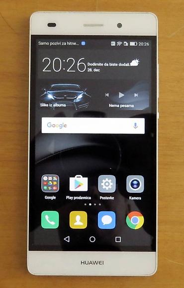 Huawei: Huawei P8 Lite, 16 GB, bоја - Bela — 2