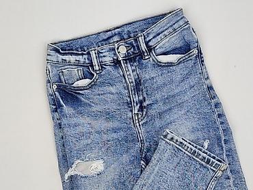 chaotic system jeans: Spodnie jeansowe, George, 9 lat, 128/134, stan - Bardzo dobry — 1