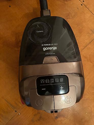 kaset calar: Gorenje G-Force Air Pro tozsoran - Güc: 2300 W max - Siklon — 1