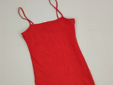 czerwona sukienki plus size: Women`s dress, size S (EU 36)