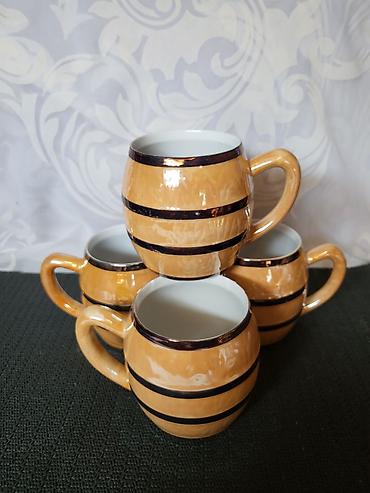 laser kraljevo: Krigle porcelan Zajecar iz 70ih godina. Krigle porcelan Zajecar,rucno — 2