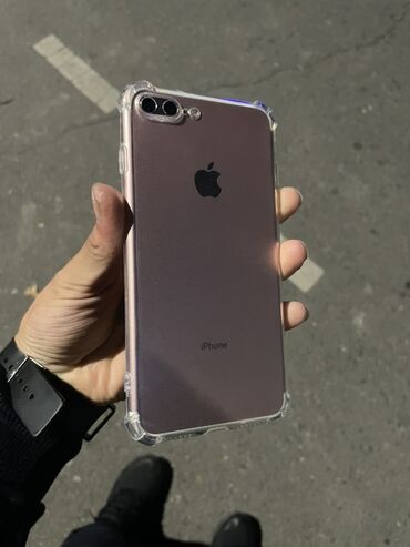 iphone 7 128gb бишкек бу: IPhone 7 Plus, Колдонулган, 128 ГБ, Rose Gold, Каптама, 100 %