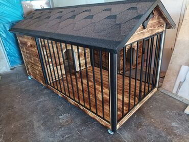 Зоотовары: Домик для собак Будка для собак. вальер для собак. У нас всегда в at lalafo.kg — 24 Зоотовары: Домик для собак Будка для собак. вальер для собак. У нас всегда в — 24