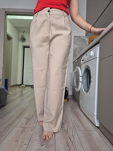 half zip: Брючный костюм, Прямые, Италия, Вискоза, Осень-весна — 2
