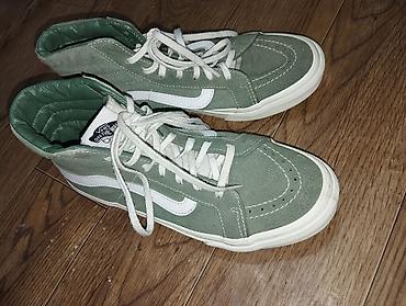 vans sk8 hi: Мужские кроссовки, 36.5, Vans, Б/у, цвет - Зеленый — 3
