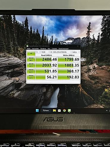 Ноутбуки ASUS: Игровой, Б/у, AMD Ryzen 7 — 6