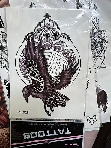 Тату, пирсинг: Временные татуировки — 4