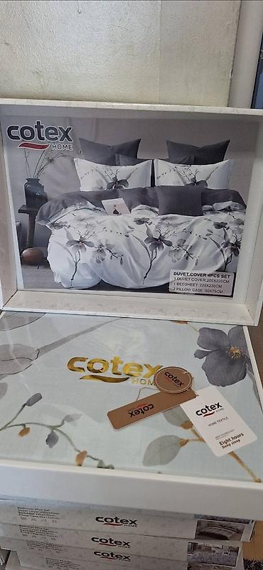 satenski stolnjaci: Cotex Home – set posteljine 4 dela Sadržaj seta: - Navlaka za jorgan — 8