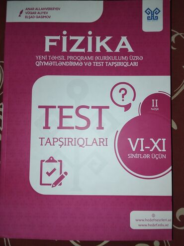 fizika 2 pdf: Fizika 11-ci sinif, 2024 il, Ünvandan götürmə, Pulsuz çatdırılma, Ödənişli çatdırılma