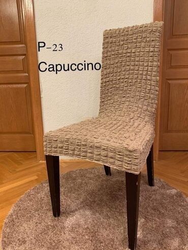 Posteljina: Rastegljive navlake za stolice bez karnera šest komada u paketu cena — 9