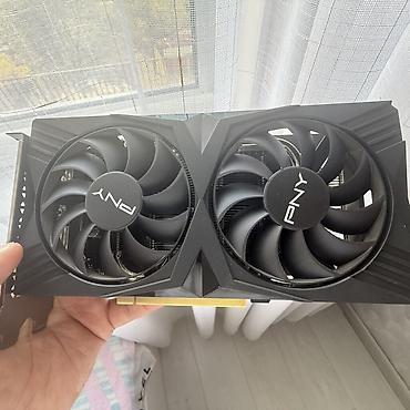ПК жана ноутбуктар үчүн комплектөөчүлөр: Видеокарта PNY GeForce RTX 4060 8GB Б/У — 2