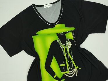 koszulka pod marynarkę damska: T-shirt damski, rozmiar XL