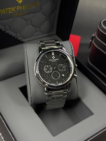 ucuz saat: Yeni, Qol saatı, Patek Phillipe, rəng - Qara — 2