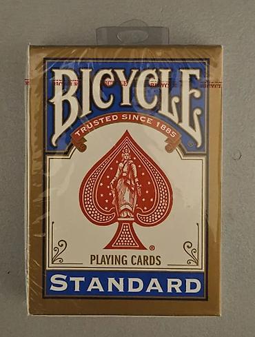Спортивные игры: Tam orijinal Bicycle Standard (808) göy rəngli oyun kartı. Dünyada ən — 1