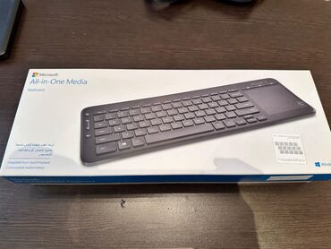 blutuz klaviatura: Klaviatura satılır — Microsoft All-in-One Media Keyboard • Tamamilə