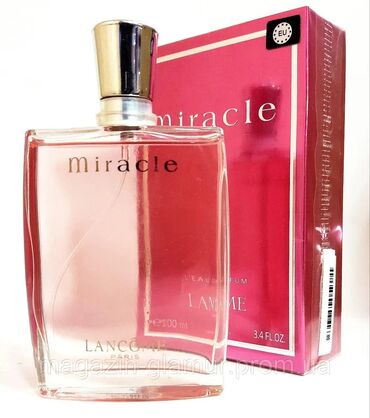 женский парфюм: Парфюм LANCÔME MIRACLE оригинал 50ml Флакон почти полон Использован