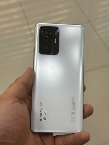 Xiaomi: Xiaomi 11T Pro, 128 GB, rəng - Ağ, 
 Zəmanət, Barmaq izi, İki sim kartlı