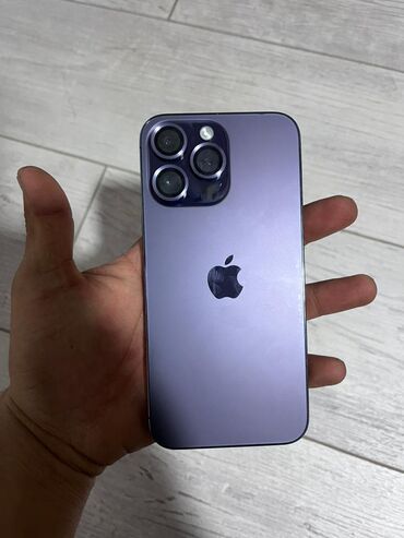 Apple iPhone: IPhone 14 Pro Max, Б/у, 128 ГБ, Deep Purple, 86 % — 1