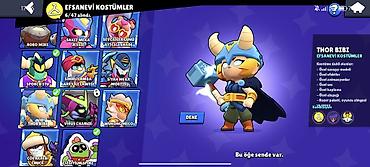 Digər: Brawl Stars hesabı - Kupa: 31.208 (ən yüksək 31.249), Kupa Yolu — 3