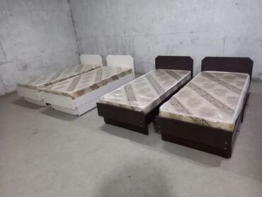 Односпальные кровати: Односпальная кровать, Новый, С матрасом, длина - 190 см — 12