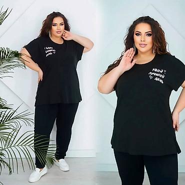 Футболки: Футболка, Оверсайз, Хлопок, Новый, 9XL at lalafo.kg — 2 Футболки: Футболка, Оверсайз, Хлопок, Новый, 9XL — 2