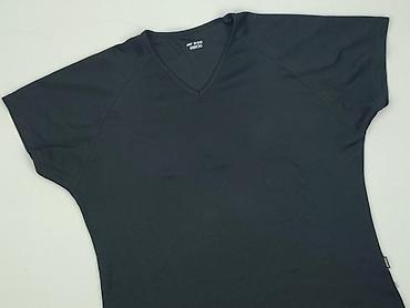 czarne dresy: T-shirt damski, rozmiar XL — 1