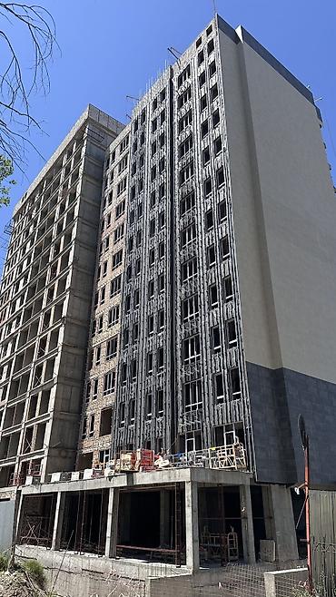 2 8: 3 комнаты, 91 м², Асанбай мкр Элитка, 13 этаж, ПСО (под самоотделку) — 4