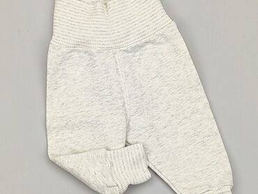 kombinezon szary elegancki: Sweatpants, H&M, Newborn baby, condition - Very good