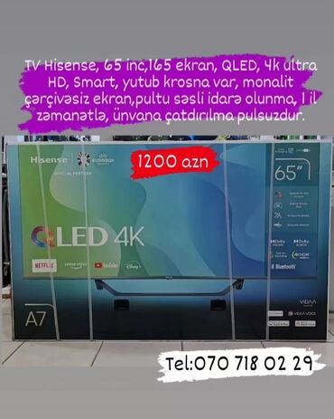 Televizorlar: Anbardan satiş Televizorlar.Unvana çatririlma pulsuzdu.Melumat uçun — 19