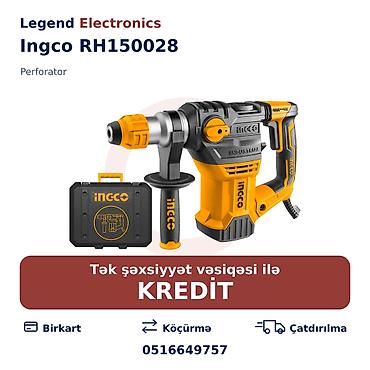kreditle drel: Elan başlığı: Perforator Ingco RH150028 Elan mətni: Ingco RH150028 — 1