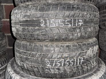зимние шины на 17: Шины 215 / 55 / R 17, Зима, Б/у, Пара, Китай, Triangle