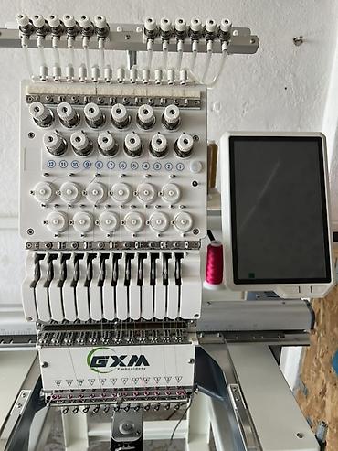 Промышленная многоигольная вышивальная машина GXM Embroidery -