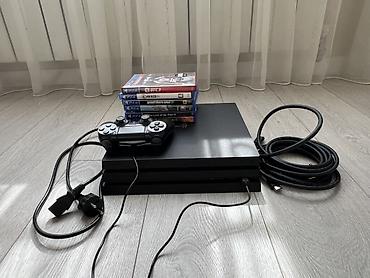 PlayStation 4 Pro (черная) Комплектация: - консоль PS4 Pro с