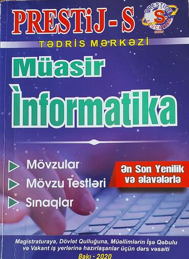 informatika 7: Prestij-S Tədris Mərkəzinin dərs vəsaitləri paketi 1) İnformatika –