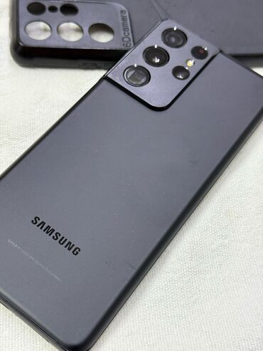 я ищу бу телефон: Samsung Galaxy S21 Ultra 5G, Б/у, 256 ГБ, цвет - Черный, 1 SIM