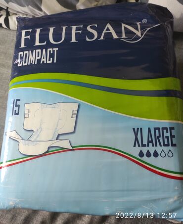 Medicinski proizvodi: Italijanske pelene za odrasle15 komada Xlarge,FLUFSAN