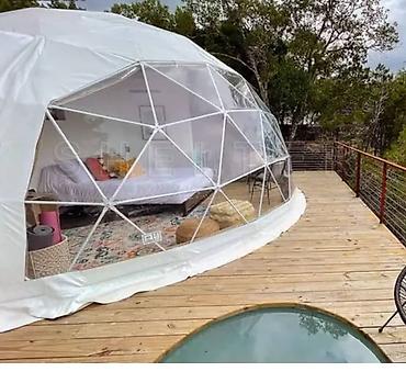 Палатки: Продаю геодезические купольные палатки для глэмпинга илитак — 2