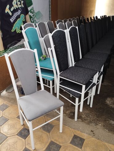 Стулья для кухни: Железные стуля. темир отургучтар. стуля для кафе. стуля для швеи — 19