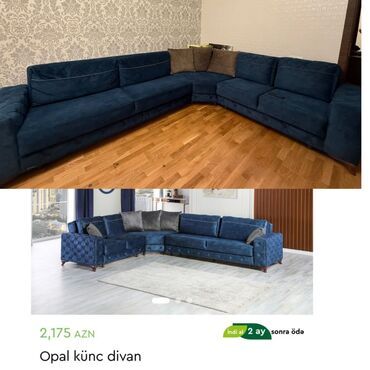 Sifarişlə çarpayılar: Künc divan, İşlənmiş, Açılan, Bazalı