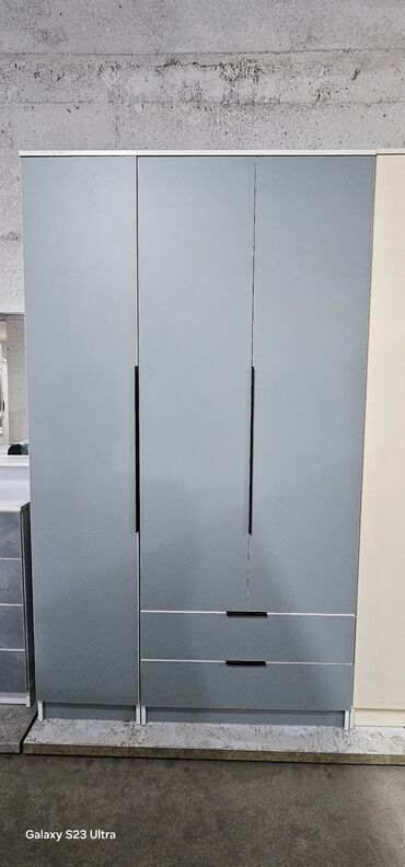 Шифоньеры: Шифоньер, Новый, Прямой, цвет - Белый, ЛДСП — 9