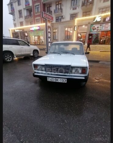 ot bicen masinlarin satisi: VAZ (LADA) 2107: 1.3 l | 1983 il 4400 km Sedan