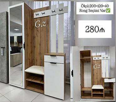 koridor ucun dolap: *Dəhliz Dolabı 280Azn* ✔️İstehsal Rusiya Laminat 18/lik qalınlıqda — 1