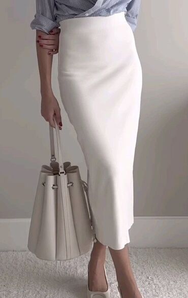 детские футболки с принтом: Məhsul: Zərif ağ midi ətək Dərzidə tikilib. Astarlıdır. Material